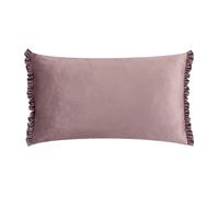 Wylder Nature Tilly Velvet Reversible Cushion Cover - Poached Pear/Shell - 30cm x 50cm - Poached Pear/Shell - 100% Polyester