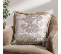 Wylder Nature Woodlands Floral Jacquard Polyester Filled Cushion, Cream