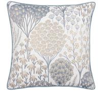 Wylder Ophelia Jacquard Floral Cushion Cover - Wedgewood - Wedgewood - 50cm x 50cm