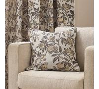 Wylder Pomegranate Jacquard Piped Feather Filled Cushion