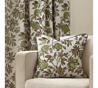 Wylder Nature Pomegranate Floral Jacquard Polyester Filled Cushion