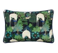 Wylder Serenity Printed Velvet Feather Rich Cushion