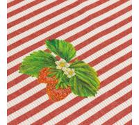 Wylder Strawberry Table Runner - Candy Cane - 230cm x 35cm - Candy Cane - 100% Polyester