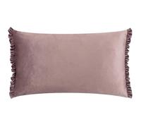 Wylder Tilly Reversible Velvet Cushion Cover - Heather/Smoke - 50cm x 30cm - Heather/Smoke - 100% Polyester