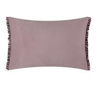 Wylder Tilly Velvet Reversible Cushion Cover, Heather/Smoke