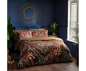 Wylder Tropics Aranya Duvet Cover Set, Rust