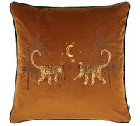 Wylder Tropics Dusk Monkey Cushion Cover, Rust, 50 x 50cm