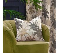 Wylder Tropics Galapagos Jacquard Piped Polyester Filled Cushion