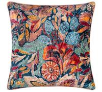 Wylder Tropics Hebonne Velvet Piped Polyester Filled Cushion