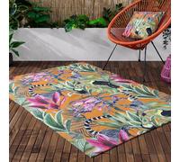 Wylder Kali Animals Outdoor/Indoor Washable Rug, Multi
