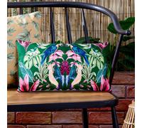 Wylder Tropics Kali Birds Tropical Polyester Filled Outdoor Cushion