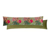 Wylder Tropics Kali Jungle Foliage Draught Excluder Cover,Green,92 x 20cm