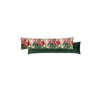 Kali Jungle Foliage Floral Printed Velvet Draught Excluder Cover Wylder Tropics Natural One Size