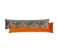Wylder Tropics Kali Jungle Tiger Draught Excluder Cover,Teal,92 x 20cm