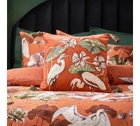 Wylder Tropics Kushiro Embroidered Velvet Polyester Filled Cushion