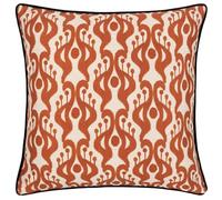 Wylder Tropics Laucala Ikat Bohemian Piped Feather Filled Cushion