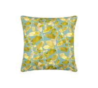 Wylder Tropics Lorena Polyester Filled Outdoor Cushion,Aqua,43 x 43cm