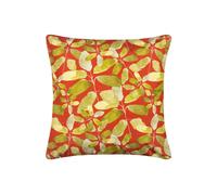 Wylder Tropics Lorena Water & UV Resistant Reversible Outdoor Cushion in Dark Red | Size: 43 cm x 43 cm Wylder Tropics Dark Red 43 cm x 43 cm