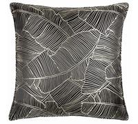 Wylder Tropics Seymour Polyester Filled Cushion, Black, Square
