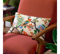 Wylder Tropics Sittacula Embroidered Cushion | Size: 30 cm x 50 cm Wylder Tropics Multicolor 30 cm x 50 cm