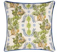 Wylder Tropics Valera Lagos Monkey Tropical Piped Cushion Cover