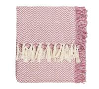 Wylder Wisley Herringbone Throw Heather - 130x180cm