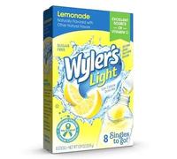 Wyler's Lemonade Drink Mix, Sugar Free, Low Calorie, Singles to Go, 6 Sachets