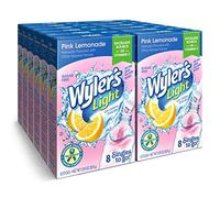 Wyler's Light Pink Lemonade Flavour Singles to Go Sugar Free Drink Mix Sachets 30.9 g
