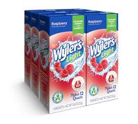 Wyler's Light Pitcher Packs, Water Drink Mix, 6 Boxes (36 Pitcher Packets) (Raspberry)