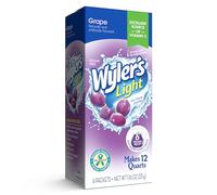 Wyler's Light Pitcher Packs, Water Drink Mix,Grape,6 Pitcher Packets