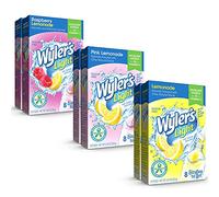 Wyler's Light Singles To Go Powder Drink Mix, 2 Raspberry Lemonade, 2 Pink Lemonade, 2 Lemonade, Variety Pack, 1 Carat