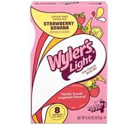 Wyler's Light Strawberry Banana Singles to go drink 8 in a box Sugar Free Drink