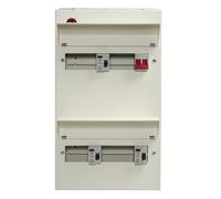 Wylex 18 Way Flexible High Integrity Unit 100A Main Switch & 3X 80A 30Ma Rcd