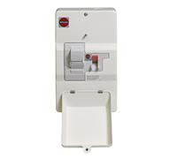 Wylex DSF100M 100A DP, Metal Enclosed, Domestic Switch Fuse + 100A Fuse Fitted