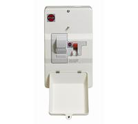 Wylex DSF80M 100A DP, Metal Enclosed, Domestic Switch Fuse + 80A Fuse Fitted