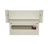 Wylex F43NM1406L 14 Way Meter Cabinet Consumer Unit + 100A Main Switch