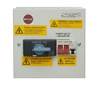 Wylex NHDS106B16 25A DC Rotary Isolator & 40A AC DP Isolator + SP 16A MCB
