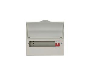 Wylex NM1106FLEX 11 Way Consumer Unit + 100A Main Switch, Flexible Configuration