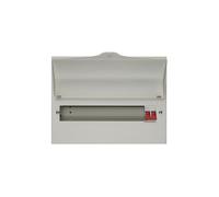 Wylex NM1406FLEX 14 Way Consumer Unit + 100A Main Switch, Flexible Configuration