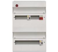 Wylex Nmd1415 29 Way Main Switch Boards C/w Main Switch-29 Way