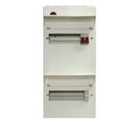 Wylex NMD89 17 Way Duplex Consumer Unit + 100A Main Switch