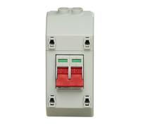 Wylex REC2S Enclosed, Slimline Insulated, 100A DP Supply Isolator