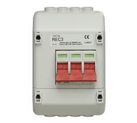 Wylex REC3 Enclosed, Insulated, 100A TP Supply Isolator