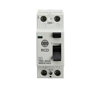 Wylex WRDS100/2 100A 30mA Double Pole Type A RCD