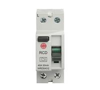 Wylex WRDS40/2 40A 30mA Double Pole Type A RCD