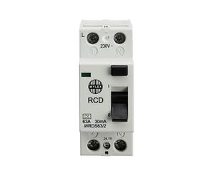 Wylex WRDS63/2 63A 30mA Double Pole Type A RCD