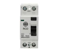 Wylex WRDVS32/2 32A 10mA Double Pole Type A RCD