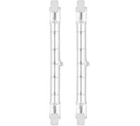 WYLIELAMSH 2Pcs 160w 230w 400w r7S Halogen Lamp 118mm Double Ended Linear R7s Halogen Light Bulb AC230V Household Decor Halogen Bulb R7s 118MM-150W