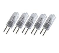 WYLIELAMSH 5PCS 20W 35W G5.3 12V Halogen Bulb GU5.3 Double-pin Base 100W Warm White 75W