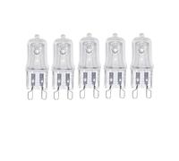 WYLIELAMSH 5Pcs G9 Halogen Light Bulbs 220V 25w 40w 60w Oven Light Bulb G9 High Temperature Bulb Steamer Light,220V-20W